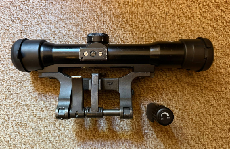 orig. ZF Hensoldt Fero Z24 mit Spann-Montage für Heckler&Koch HK G3 u.a. – Bild 5