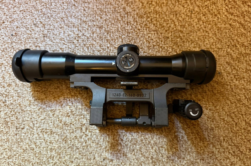 orig. ZF Hensoldt Fero Z24 mit Spann-Montage für Heckler&Koch HK G3 u.a. – Bild 4