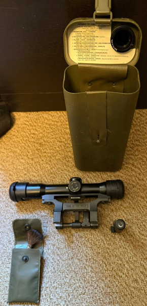 orig. ZF Hensoldt Fero Z24 mit Spann-Montage für Heckler&Koch HK G3 u.a. – Bild 2