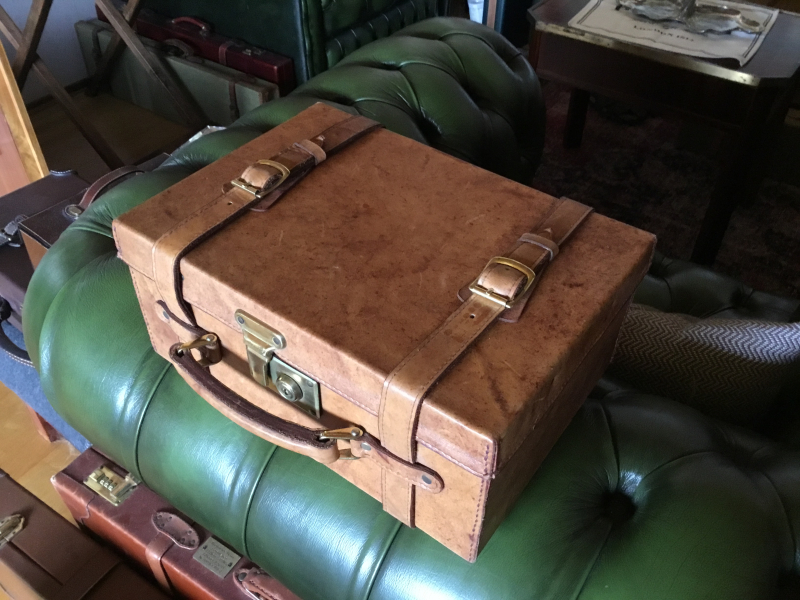 Munitionskoffer Patronenkoffer Leder – Bild 2