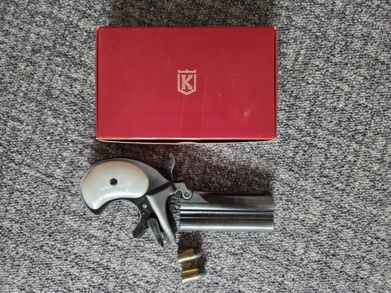 Colt Peacemaker Druckluftpistole CO2 mit Deko-Derringer – Bild 4