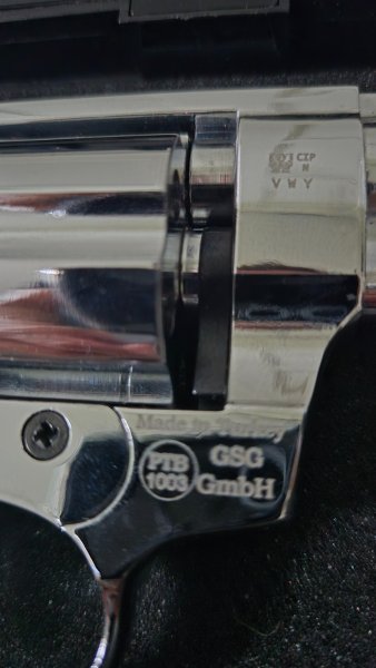"STAHLTROMMEL" EKOL VIPER, 4,5 Zoll Lauf, Chrom, Kaliber 9 mm R.K. – Bild 2