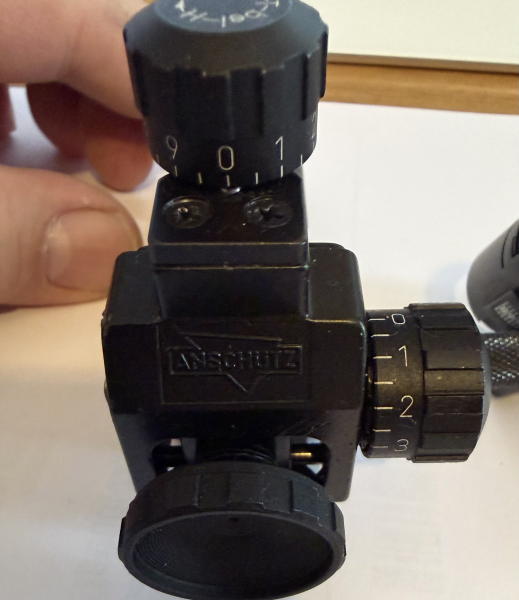 ANSCHÜTZ, Präzisionsdiopter 6805, Diopter mit Gegenlichtblende – Bild 3