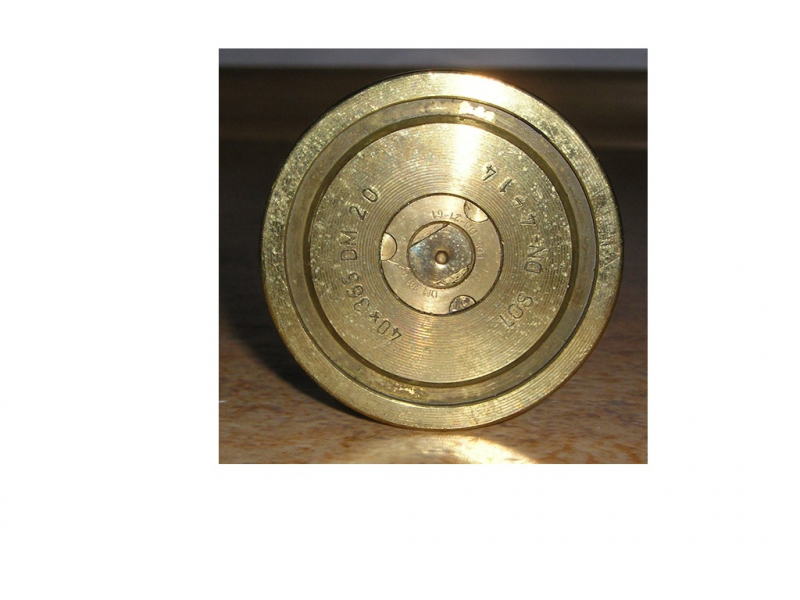 40X365mm Hülse/Geschoss Flugabwehrkanone Bofors DEKO TOP ZUSTAND Flugabwehr – Bild 2