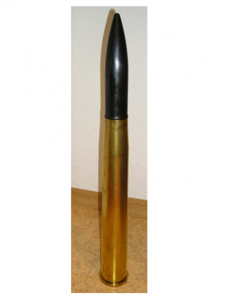 40X365mm Hülse/Geschoss Flugabwehrkanone Bofors DEKO TOP ZUSTAND Flugabwehr – Bild 1