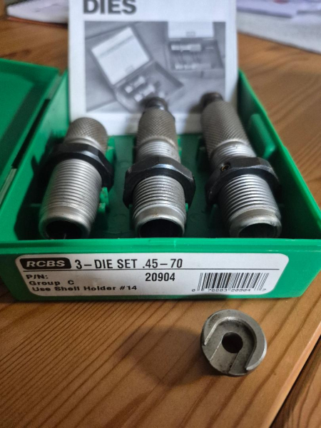 RCBS Matrizensatz .45-70 inkl Hülsenhalter #14 – Bild 1