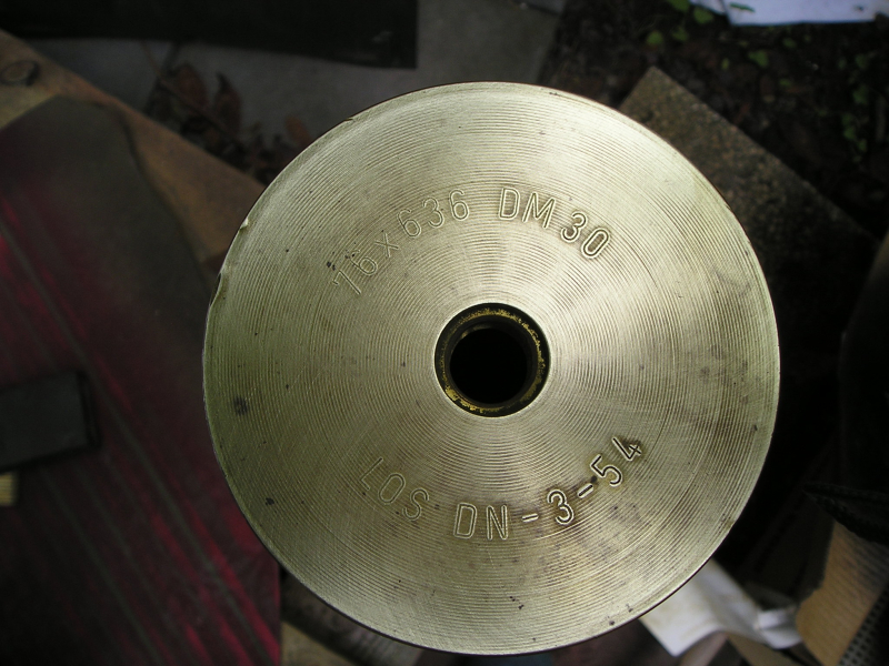Schiffsgeschütz OTO - Melara 76 X 636 guter Zustand ca. 1970 bis 1980 – Bild 2