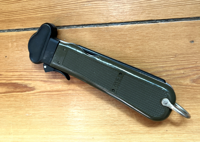 Bundeswehr Fallschirmjäger Kappmesser Eickhorn Solingen Fallschirmspringer – Bild 2