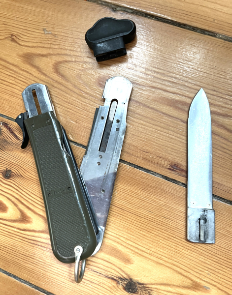 Bundeswehr Fallschirmjäger Kappmesser Eickhorn Solingen Fallschirmspringer – Bild 4