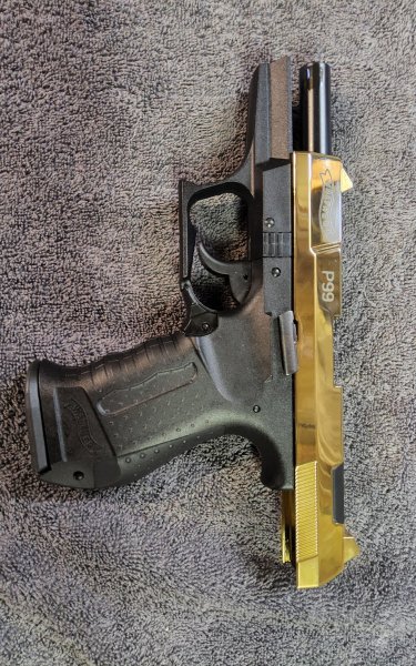 Walther P99 24 Karat Gold LTD. Edition 9mm Pak Sammlerstück – Bild 3