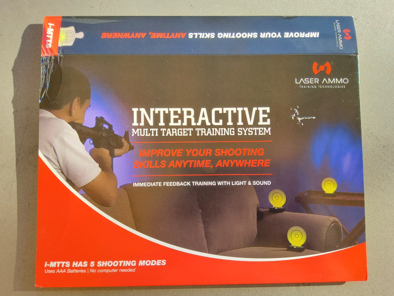 LASER AMMO Interaktive Lasertrainingsziele i-MTTS 3er Pack – Bild 2