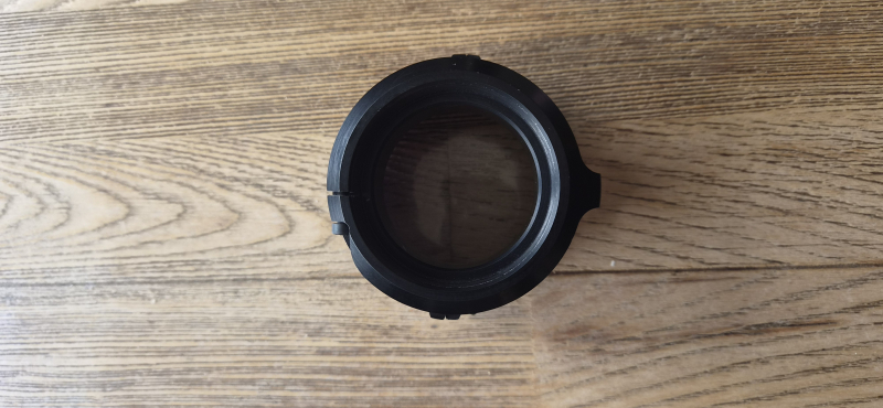 EPARMS RotoClip Verbinder 62mm mit GWA M52x0,75 für Hikmicro Vorsatzgerät o.ä – Bild 2