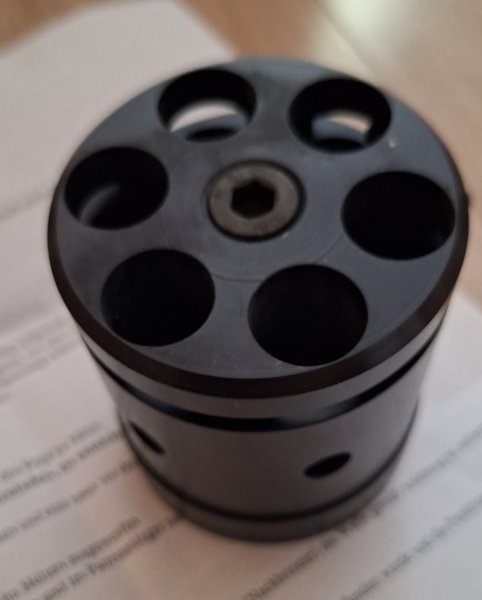 EM-GE RotoStar 6-fach Multishooter / Abschussbecher – Rarität für Sammler in OVP – Bild 6