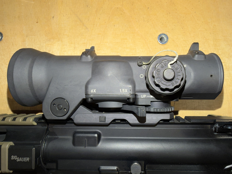 Zielfernrohr Elcan Specter DR 1,5–6×, Ausführung .223 Rem – Bild 2