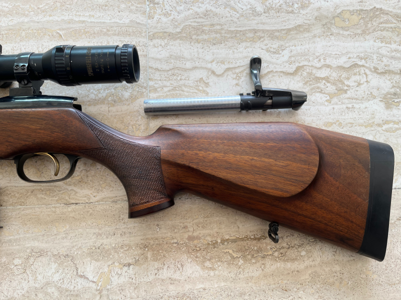 Repetierbüchse Steyr Mannlicher Luxus Kal. 7x64 mit Schwenkmontage und Stecher – Bild 2