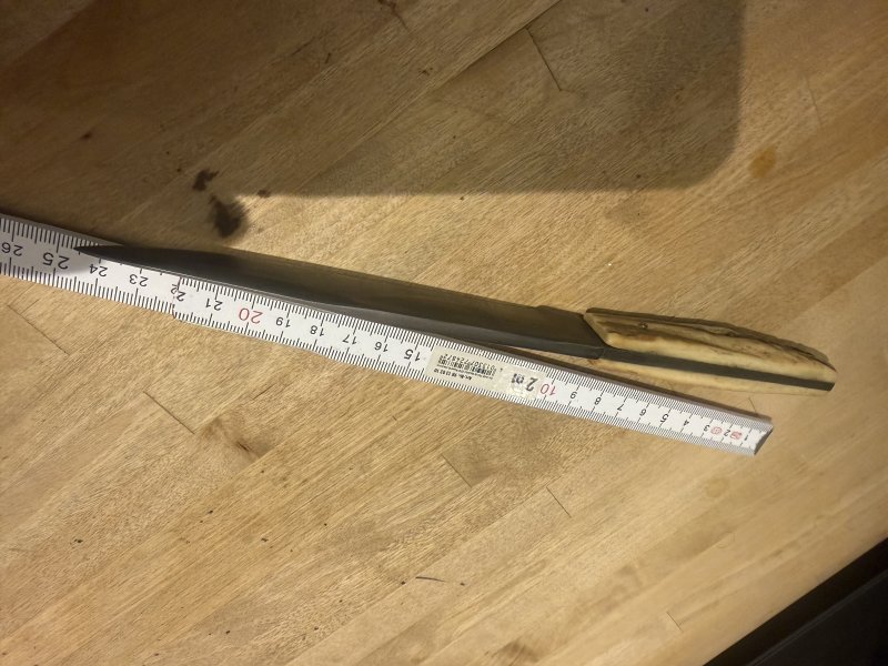 BOWIE KNIFE HUBERTUS SOLINGEN VINTAGE – Bild 6