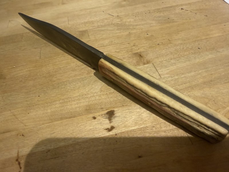 BOWIE KNIFE HUBERTUS SOLINGEN VINTAGE – Bild 2