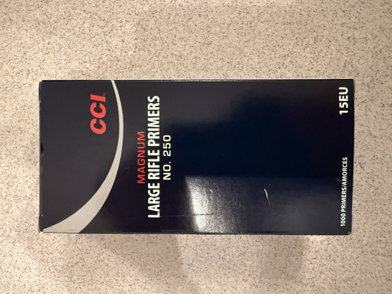 CCI No 250 Large Rifle Primers, Zündhütchen – Bild 1