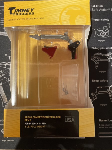 Timney Alpha Trigger für Glock Gen6 – Bild 1