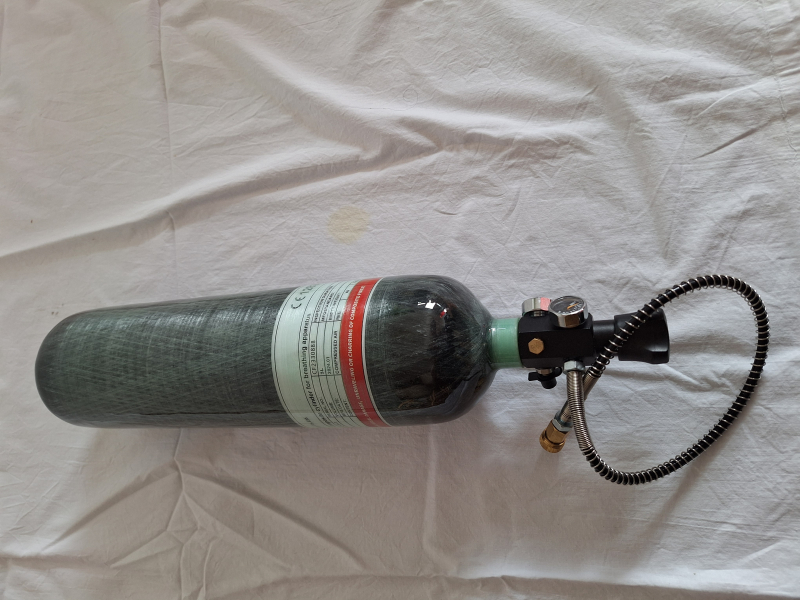 3Liter Carbon Verbundmaterial Taucherflasche – Bild 2
