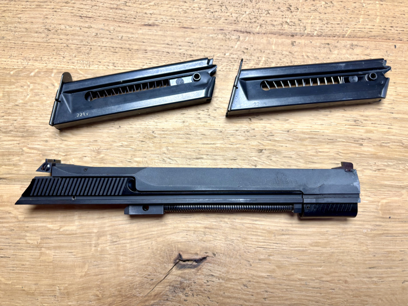 Sportpistole SIG - Hämmerli P240 Kal.38 Special Wadcutter mit WS.32 S&W Long Wadcutter & .22 LR – Bild 4