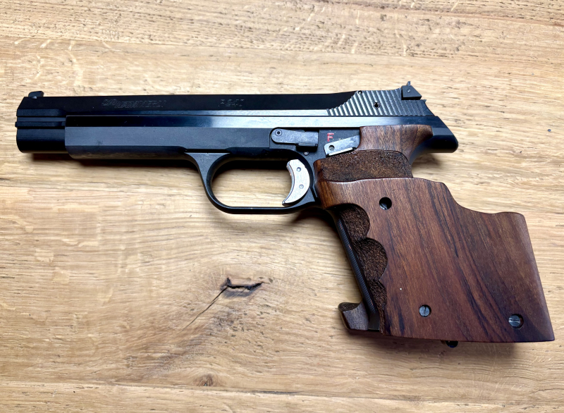Sportpistole SIG - Hämmerli P240 Kal.38 Special Wadcutter mit WS.32 S&W Long Wadcutter & .22 LR – Bild 3