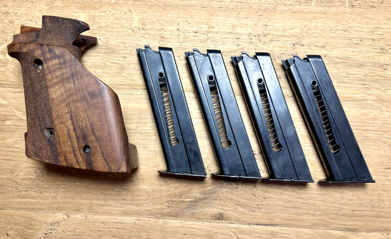 Sportpistole SIG - Hämmerli P240 Kal.38 Special Wadcutter mit WS.32 S&W Long Wadcutter & .22 LR – Bild 6