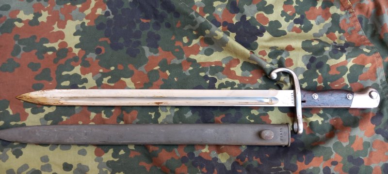 Bajonett M1909 Argentinien nummerngleich – 1. kép