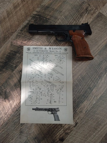 Smith & Wesson S&W .22lr Automatic Model 41 K111 – Bild 1