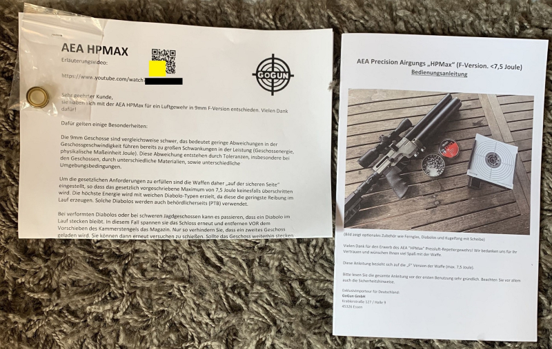 AEA HPMax mit Zubehör und ExportKit – Bild 2