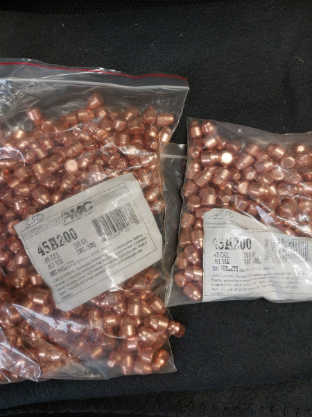 600 Geschosse .45 / .451 VM - 200 gr. – Bild 1