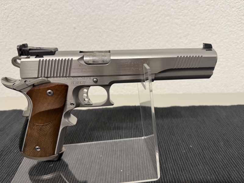 Peters Stahl Sportpistole Pistole .45Auto 6 Zoll – Bild 1