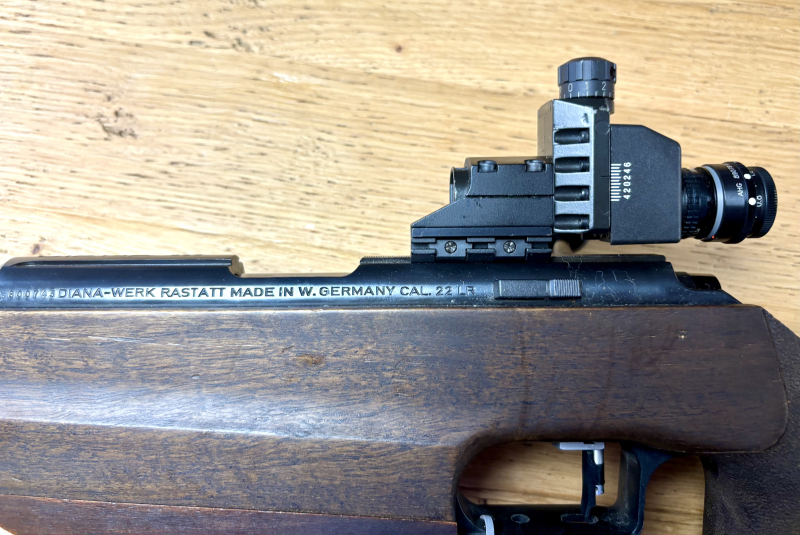 Matchsportgewehr Einzellader Büchse DIANA Werk Rastatt Mod.820 SF/75 Kal. .22lr Rarität – Bild 6