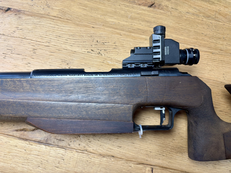 Matchsportgewehr Einzellader Büchse DIANA Werk Rastatt Mod.820 SF/75 Kal. .22lr Rarität – Bild 3