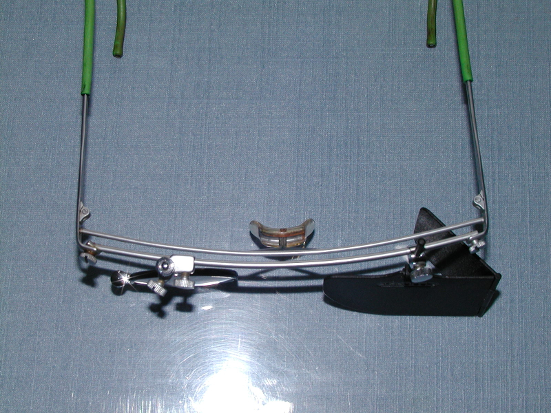 Knobloch Schießbrille mit Glashalter und Abdeckblende – Bild 3