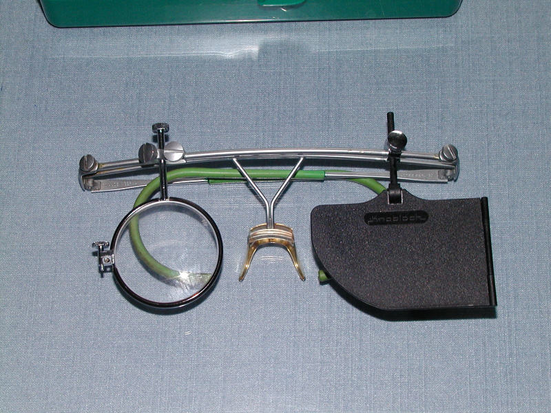 Knobloch Schießbrille mit Glashalter und Abdeckblende – Bild 2