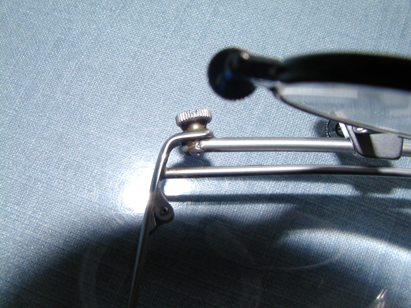 Knobloch Schießbrille mit Glashalter und Abdeckblende – Bild 6