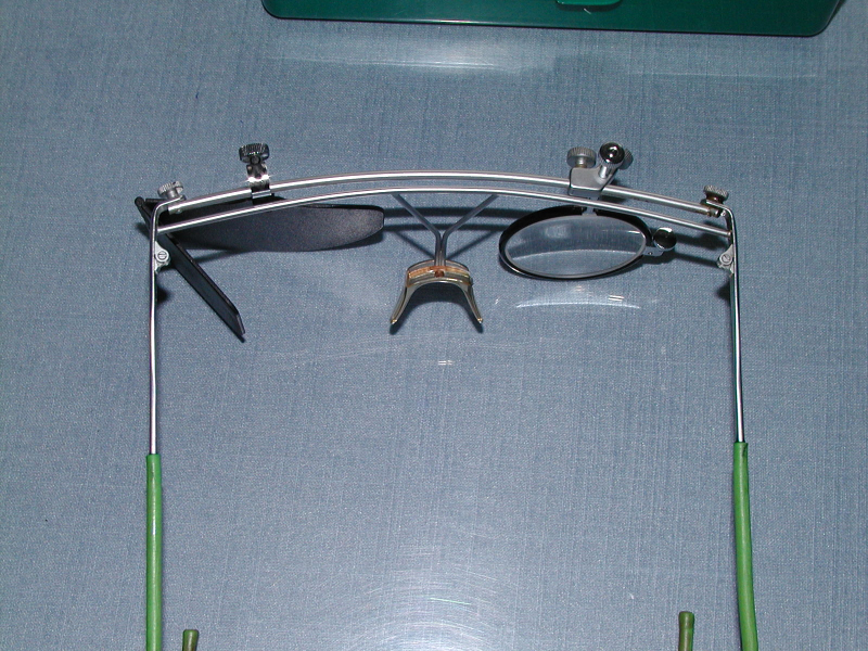 Knobloch Schießbrille mit Glashalter und Abdeckblende – Bild 4