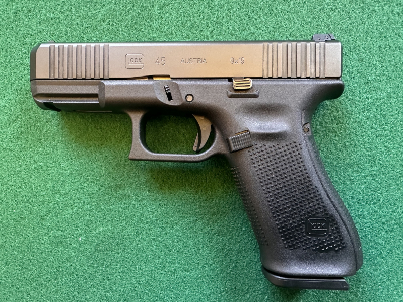 GLOCK 45, Gen5, 9 mm Luger, neuwertig, NP.: 796,00 Euro – Bild 2