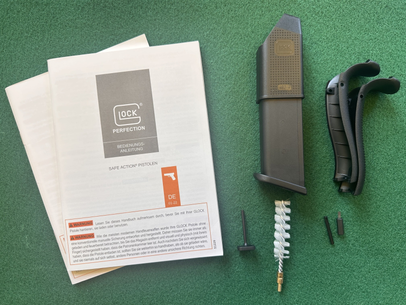 GLOCK 45, Gen5, 9 mm Luger, neuwertig, NP.: 796,00 Euro – Bild 3