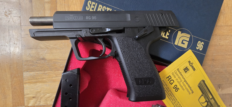 Röhm RG 96 Schreckschusspistole 9mm P.A.K. PTB [PTB-699] OVP – Bild 4