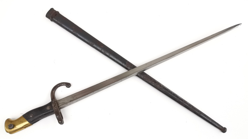 Französisches Gras Bajonett Mle. 1874 (Lebel, Berthier, Chassepot) – Bild 3