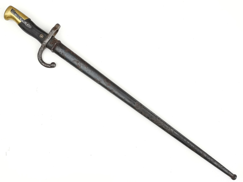 Französisches Gras Bajonett Mle. 1874 (Lebel, Berthier, Chassepot) – Bild 2