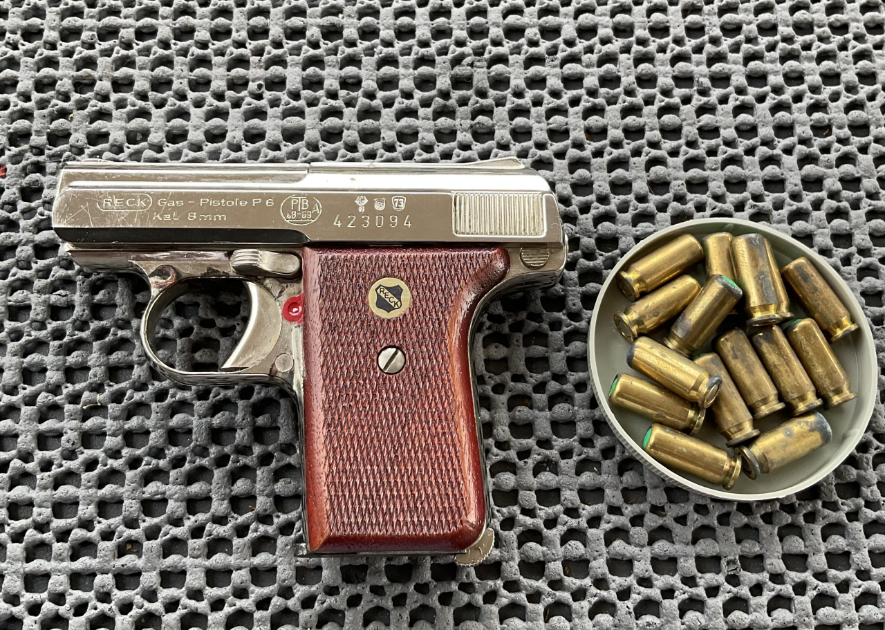 Reck P6 nickel mit Munition – slika 1