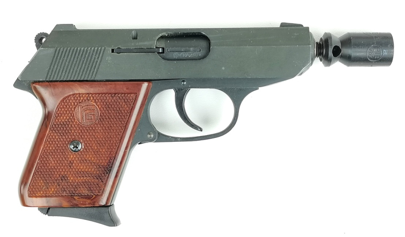 Schreckschusspistole Röhm RG9 PTB 413 Kal. 8mm P.A.K. (PAK) mit Bedienungsanleitung + Abschussbecher – Bild 2