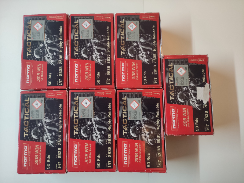 Norma 308 Win Tactical FMJ 9,5g 147 grs – Bild 3