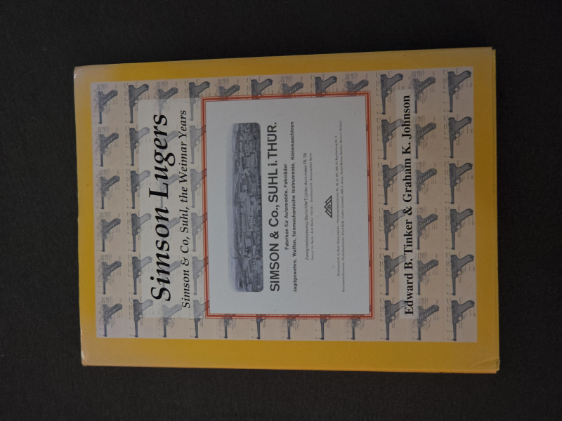 Buch "Simson Lugers" von Edward B. Tinker – Bild 1