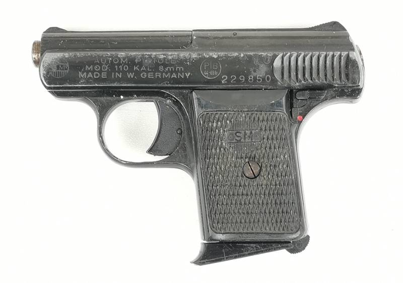 Schreckschusspistole Rhöner SM Mod. 110 PTB 44-69b Kal. 8mm P.A.K. (PAK) – Bild 1