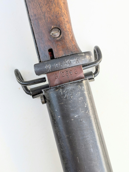 Bajonett 84/98 Wehrmacht, Norwegen Ostsee-Marine FZW 43, S/239G – Bild 3