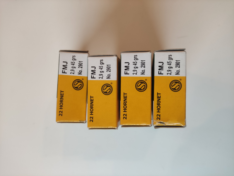 Sellier & Bellot .22 Hornet Teilmantel & Vollmantel – Bild 4